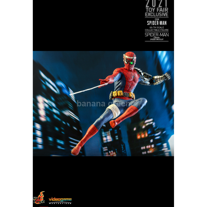 핫토이 HOTTOYS VGM51 마블 스파이더맨 1/6 사이보그수트