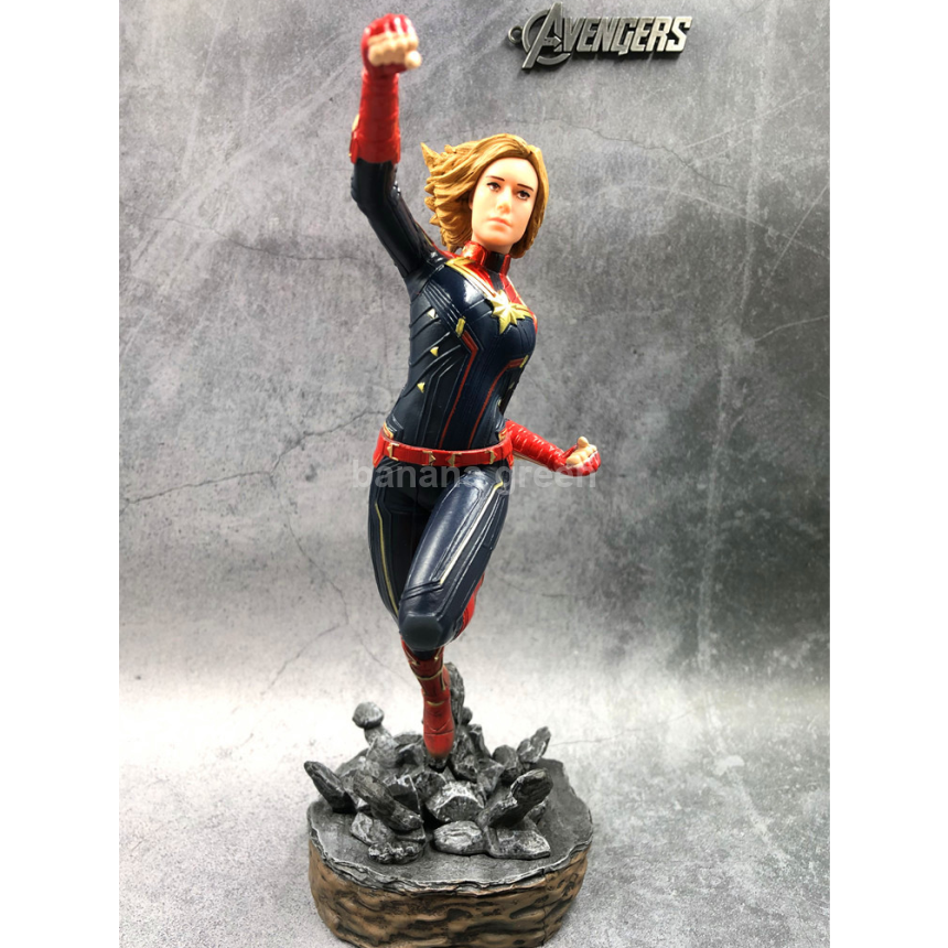 어벤져스 엔드게임 1/10 캡틴마블 전시용 스테츄