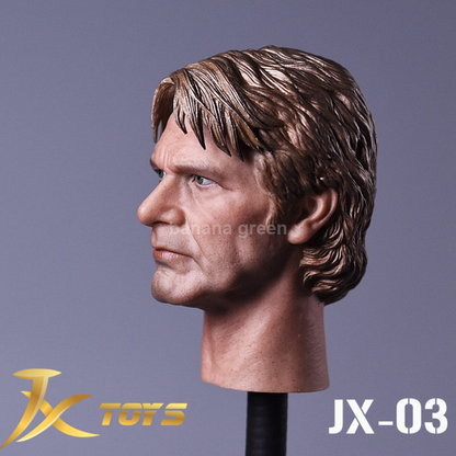 JXTOYS JX03 스타워즈7 1/6 한솔로 해리슨포드 헤드