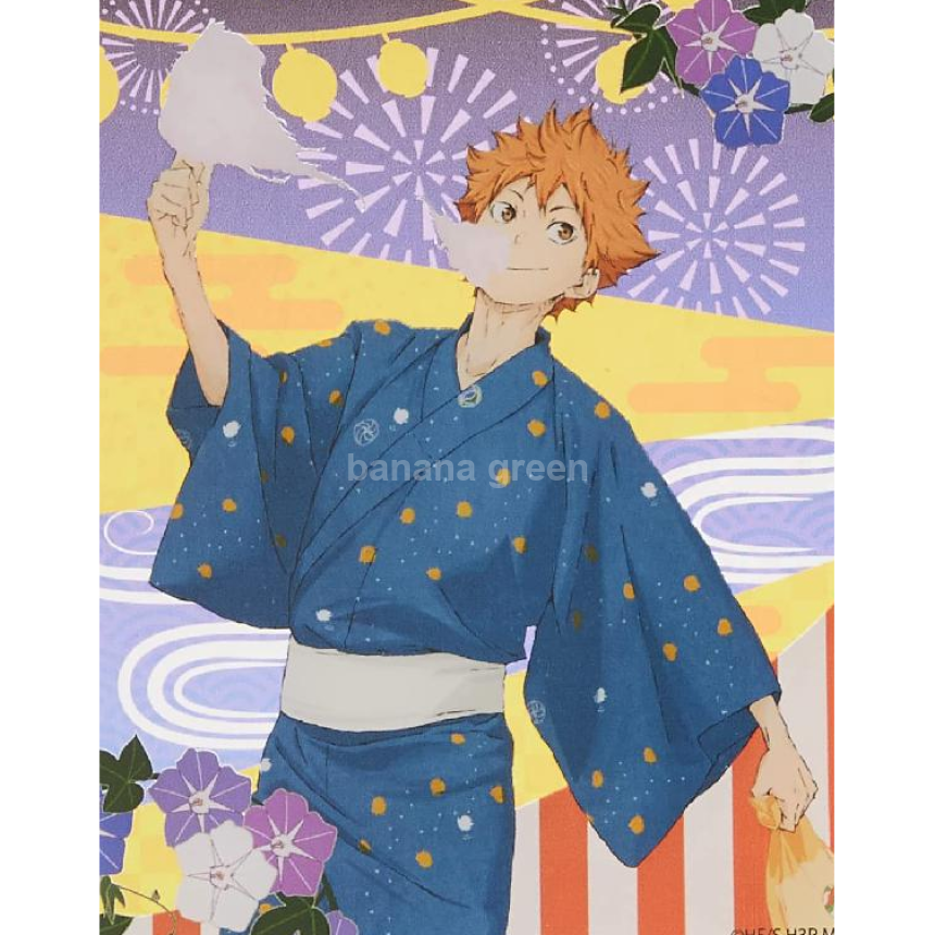 A3 하이큐 01 유카타ver. 캐릭터 프레임 카드 BOX