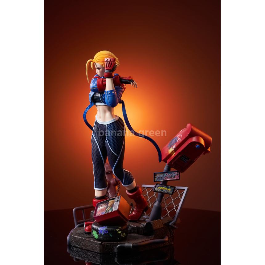 스트리트파이터(SixStars STUDIO) 캐미 화이트 한정판 레진 피규어