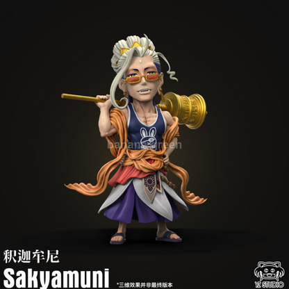 (현물)종말의발키리(YZ STUDIO) WCF 월콜 석가모니 한정판 레진 피규어