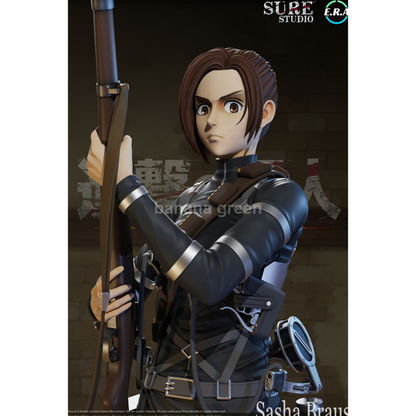 (현물)진격의거인(Era x Sure) 사샤 브라우스 한정판 레진 피규어
