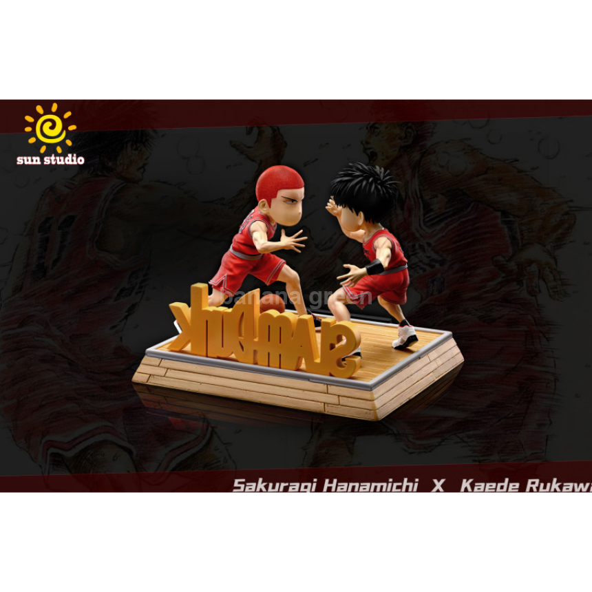 슬램덩크(Sun(썬)-STUDIO)-SD 애니 명장면 시리즈 강백호 서태웅 하이파이브 GK 레진 피규어