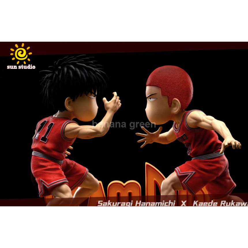 슬램덩크(Sun(썬)-STUDIO)-SD 애니 명장면 시리즈 강백호 서태웅 하이파이브 GK 레진 피규어