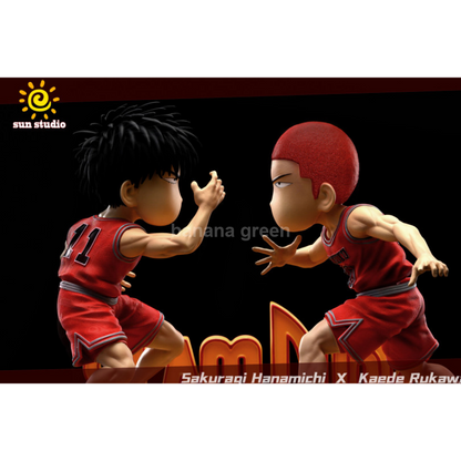 슬램덩크(Sun(썬)-STUDIO)-SD 애니 명장면 시리즈 강백호 서태웅 하이파이브 GK 레진 피규어