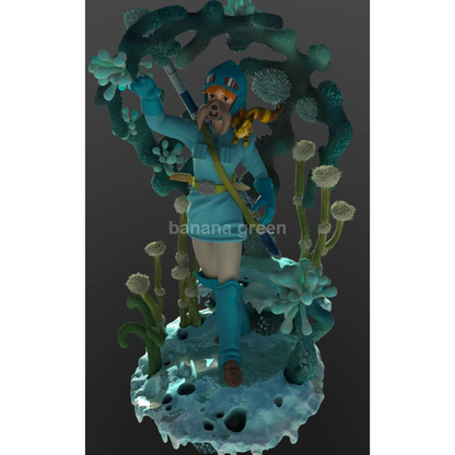 바람계곡의나우시카(AW-STUDIO)-1/4 나우시카 테토 리미티드 GK 레진 피규어