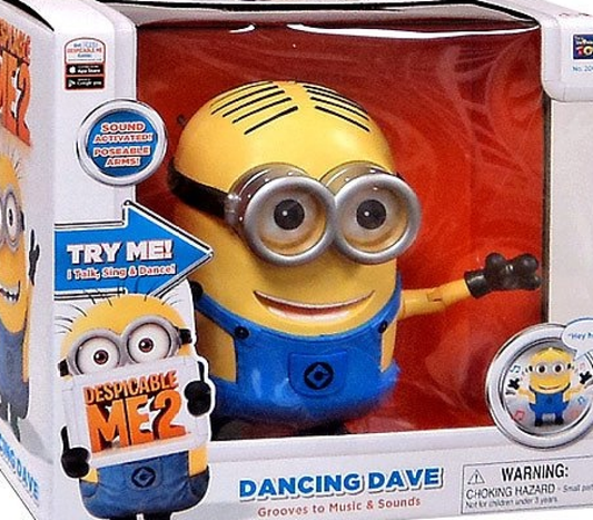 춤추는 미니언 피규어 댄싱 데이브 Despicable Me 2 Dancing Dave