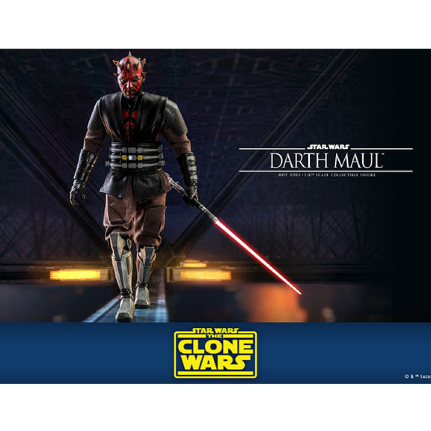 핫토이 출시 1/6 스타워즈 클론워 다스 몰 HOT TOYS TMS024 DARTH MAUL