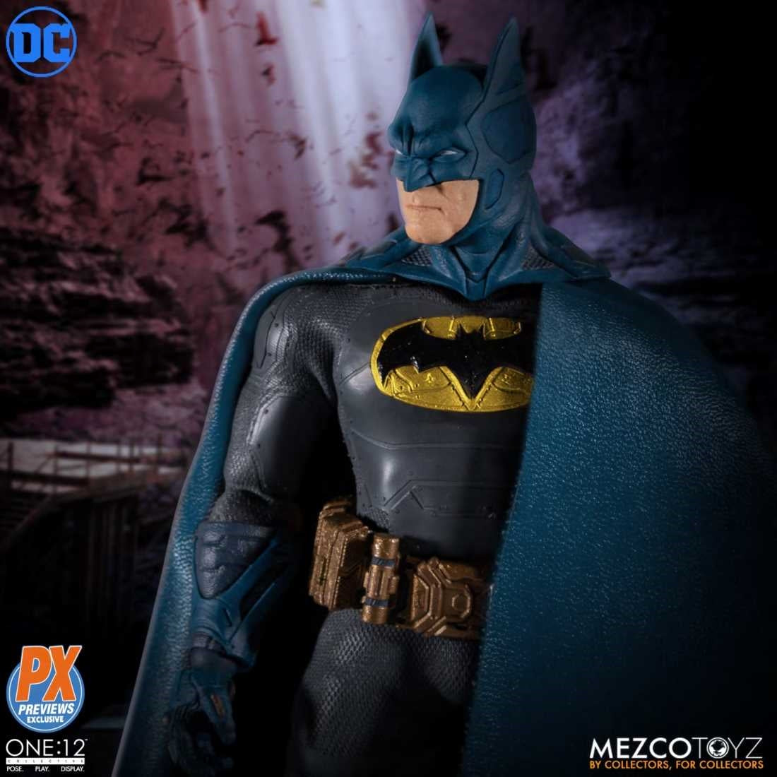 Mezco toys 메즈코 토이즈 1/12 배트맨 블루 PX시리즈 액션피규어