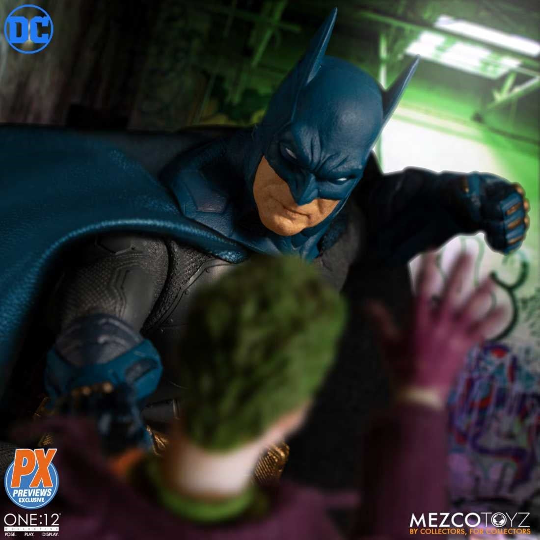 Mezco toys 메즈코 토이즈 1/12 배트맨 블루 PX시리즈 액션피규어