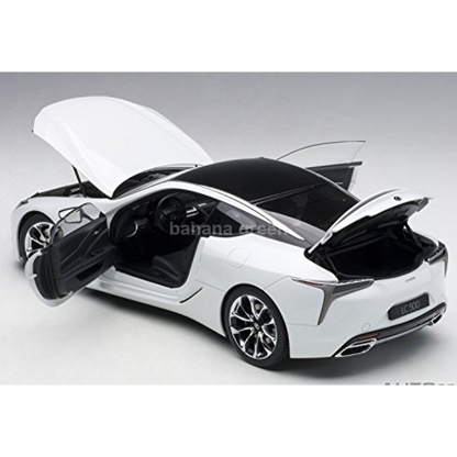 AUTOart 오토아트 1/18 렉서스 LC500 메탈릭 화이트 인테리어 컬러 : 블랙