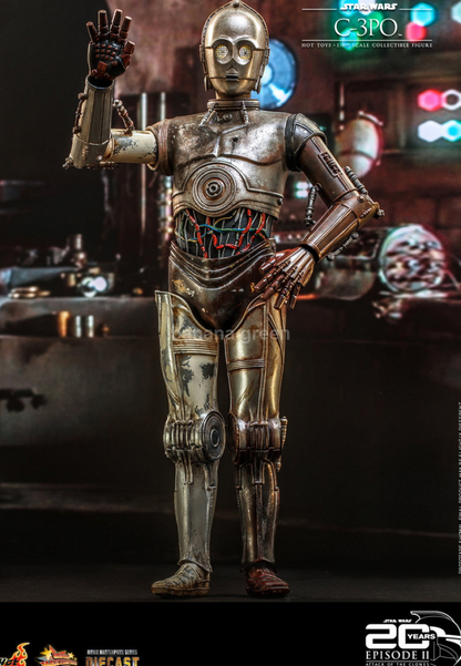 핫토이 Hot Toys MMS650 스타워즈 클론의 습격 C-3PO 로봇 1/6 피규어