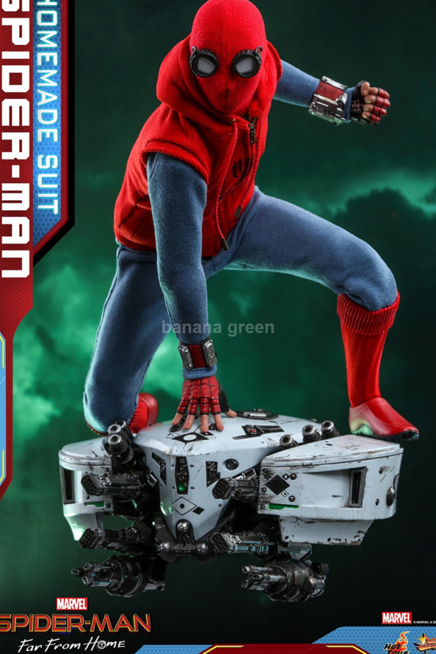 HotToys MMS552 핫토이 스파이더맨 파프롬홈 홈메이드 슈트 1/6 피규어