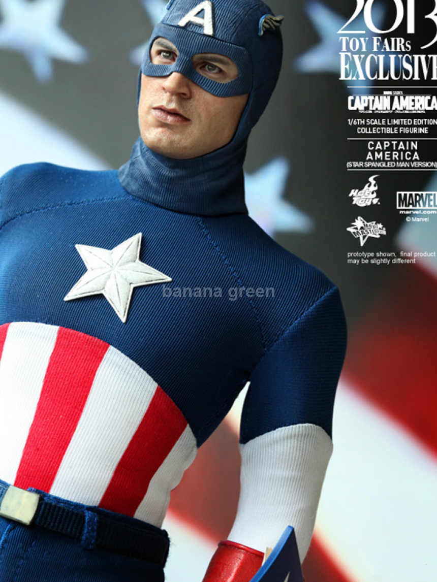 핫토이 캡틴아메리카 : 퍼스트어벤저 HotToys mms205 스타 스팽글드맨