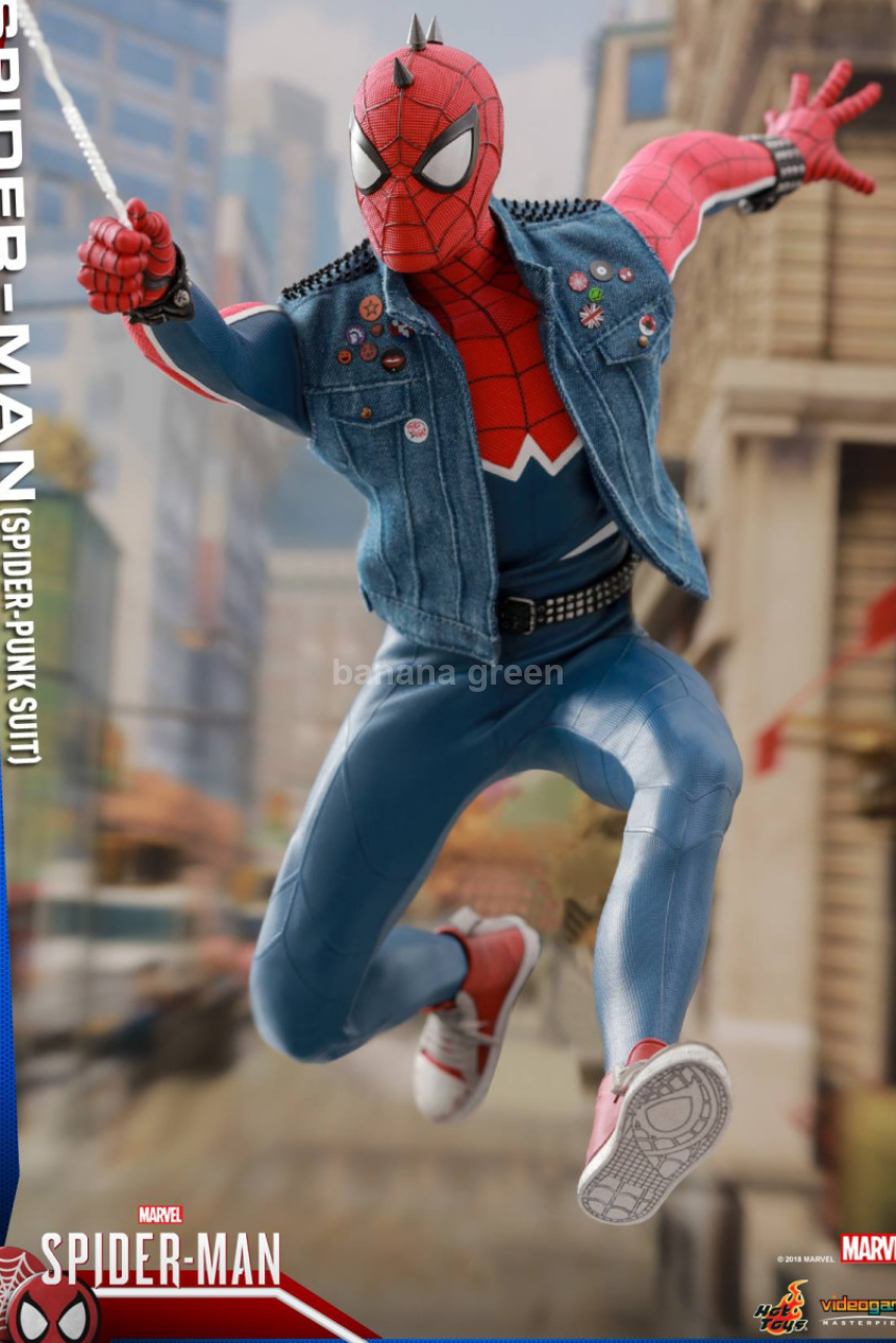 핫토이 1/6 스파이더맨 펑크슈트 Hottoys VGM32