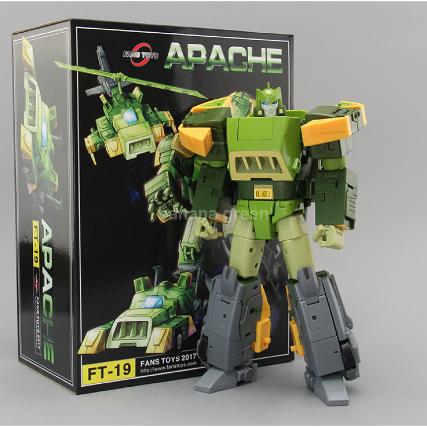 트랜스포머 FansToys 팬즈토이즈 FT-19 아파치 Apache 스프링거 비공식3사