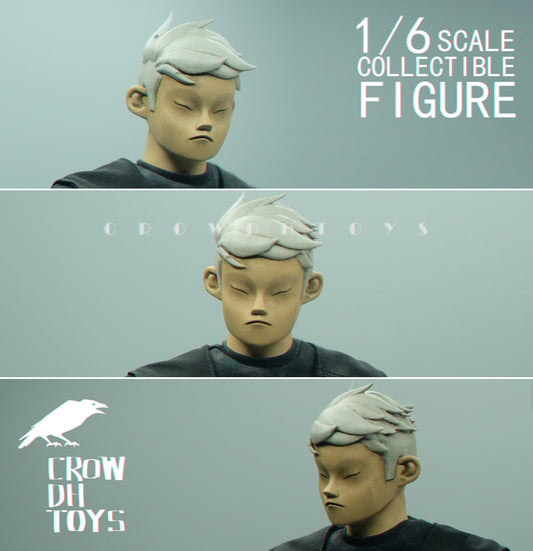 CROW TOYS 트랜디 남성 코믹스 1/6 피규어 헤드