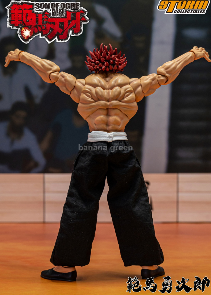 Storm Toys KIBK02E 스톰토이즈 한마 유지로 한마 바키 1/12 피규어 6인치