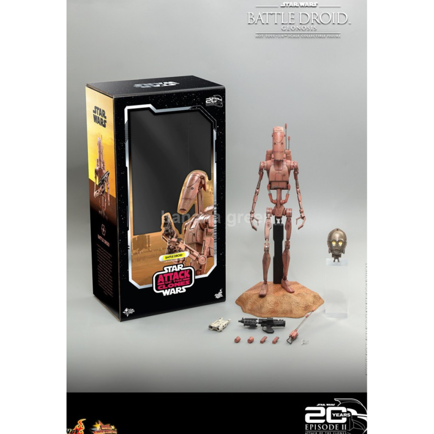 핫토이 Hot Toys MMS649 스타워즈 클론의 습격 배틀 드로이안 1/6 피규어