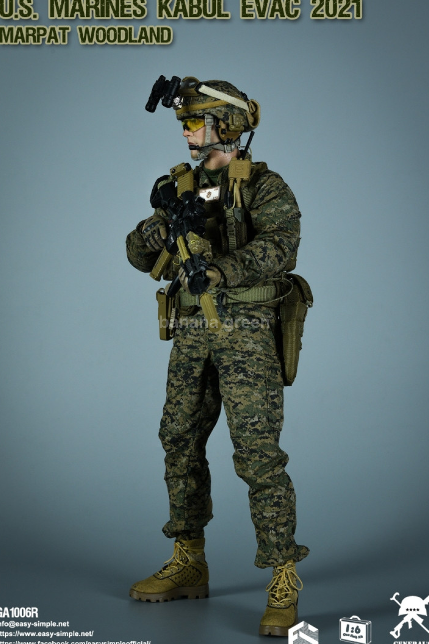 Easy Simple GA1006R 이지앤심플 마린 카불 USMC 밀리터리 1/6 피규어