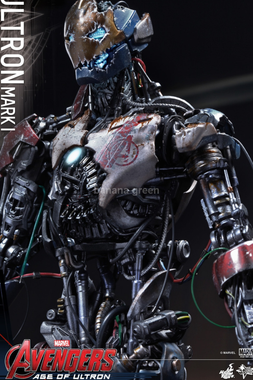 핫토이 MMS292 어벤져스 울트론 마크1 데미지버전 1/6 Hot Toys 피규어