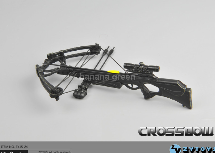ZYTOYS 크로스보우 석궁 밀리터리 1/6 피규어 루즈 소품 ZY15-24