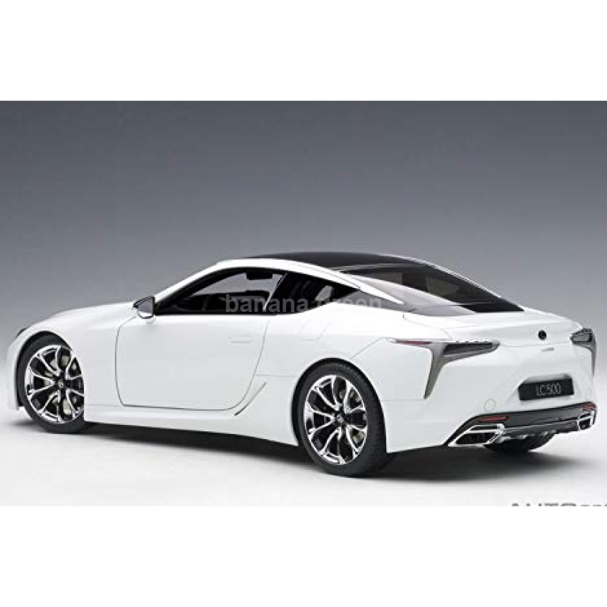AUTOart 오토아트 1/18 렉서스 LC500 메탈릭 화이트 인테리어 컬러 : 블랙