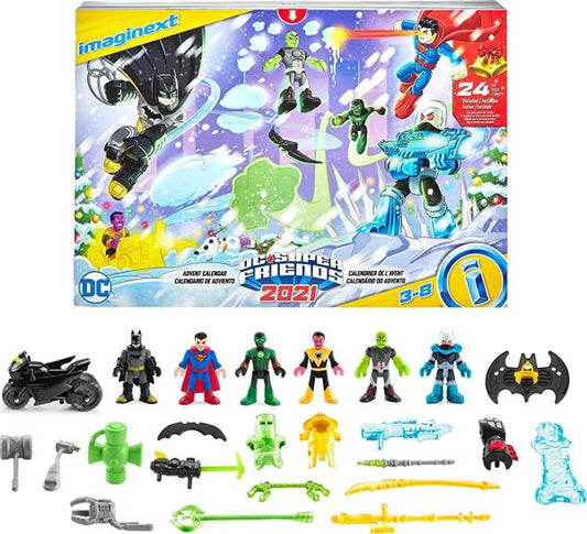 DC 슈퍼 프렌즈 피셔 프라이스 넥스트 크리스마스 성탄절 어드벤트 캘린더