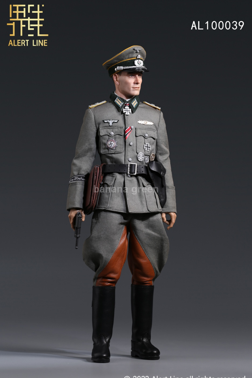 Alert Line AL100039 WWII 독일 기병 장교 1/6 밀리터리 피규어