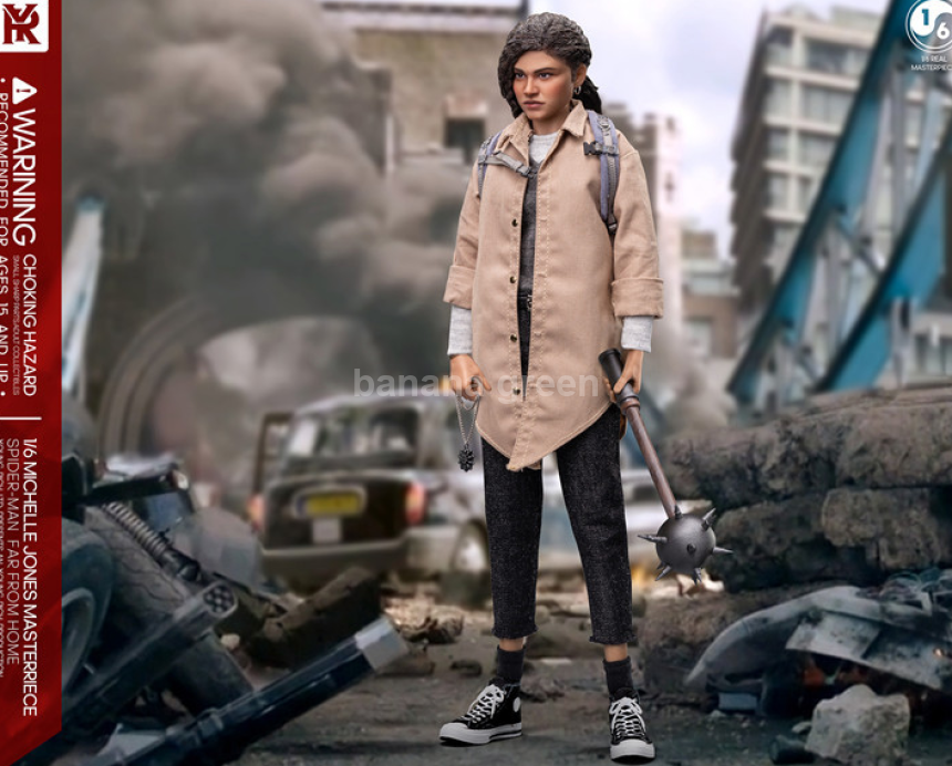 영리치토이즈 1/6 스파이더맨 홈커밍 MJ 젠데이아 피규어 YOUNGRICH TOYS YR010