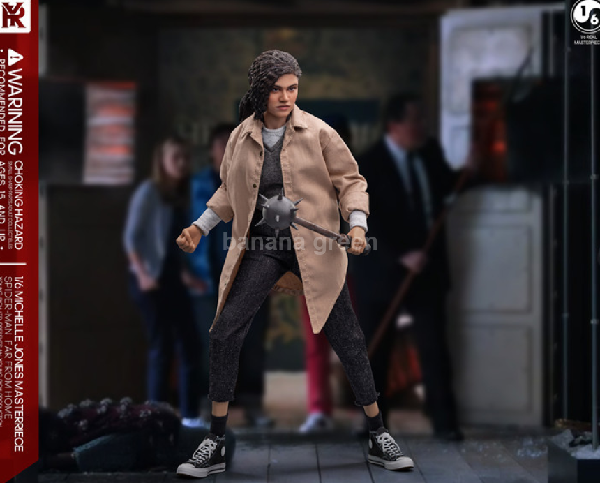 영리치토이즈 1/6 스파이더맨 홈커밍 MJ 젠데이아 피규어 YOUNGRICH TOYS YR010