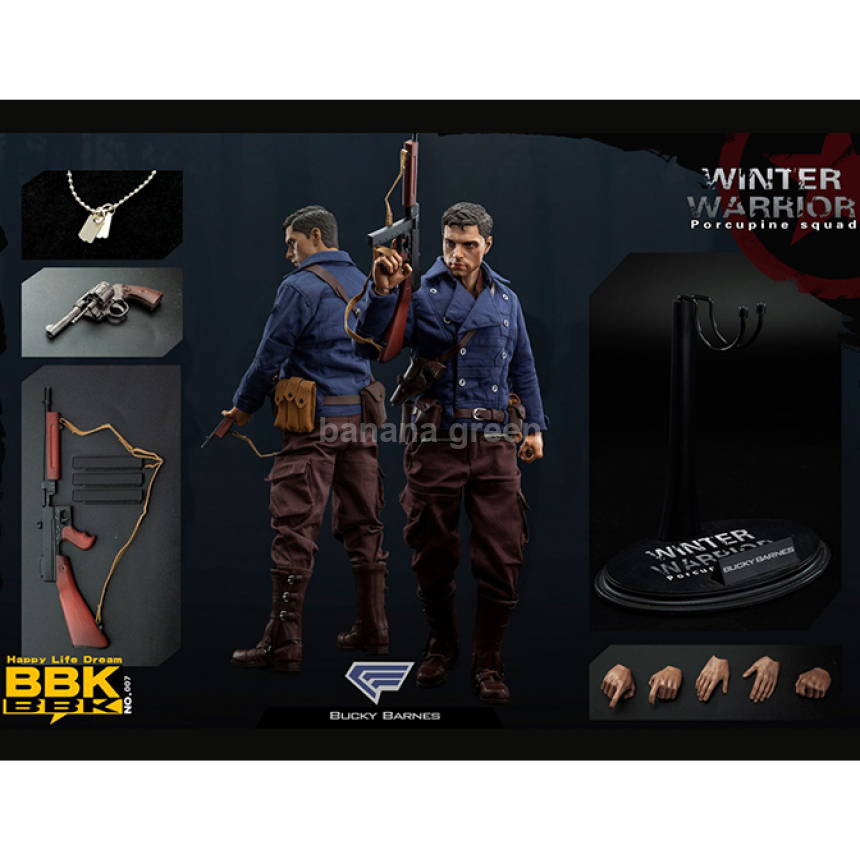 BBK BBK07 비비케이 윈터전사 폴큐파인 스쿼드 반즈 피규어 1/6