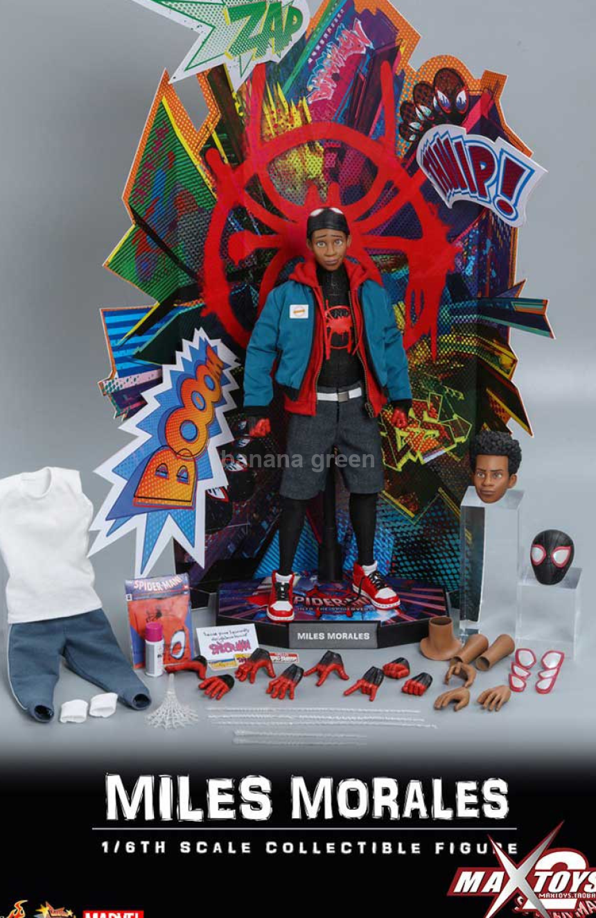 HOTTOYS MMS567 핫토이 스파이더맨 마일스 모랄레스 1/6 피규어