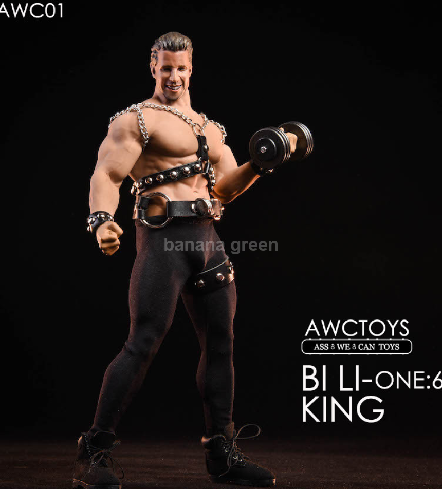 AWCTOYS 1/6 빌리 BI LI KING 피규어 스트롱맨 XG-001