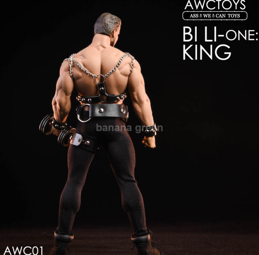 AWCTOYS 1/6 빌리 BI LI KING 피규어 스트롱맨 XG-001