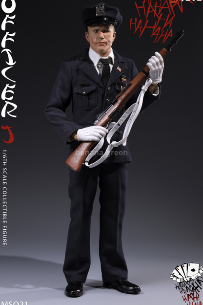 MTOYS MS021 다크나이트 배트맨 경찰 조커 1/6 피규어