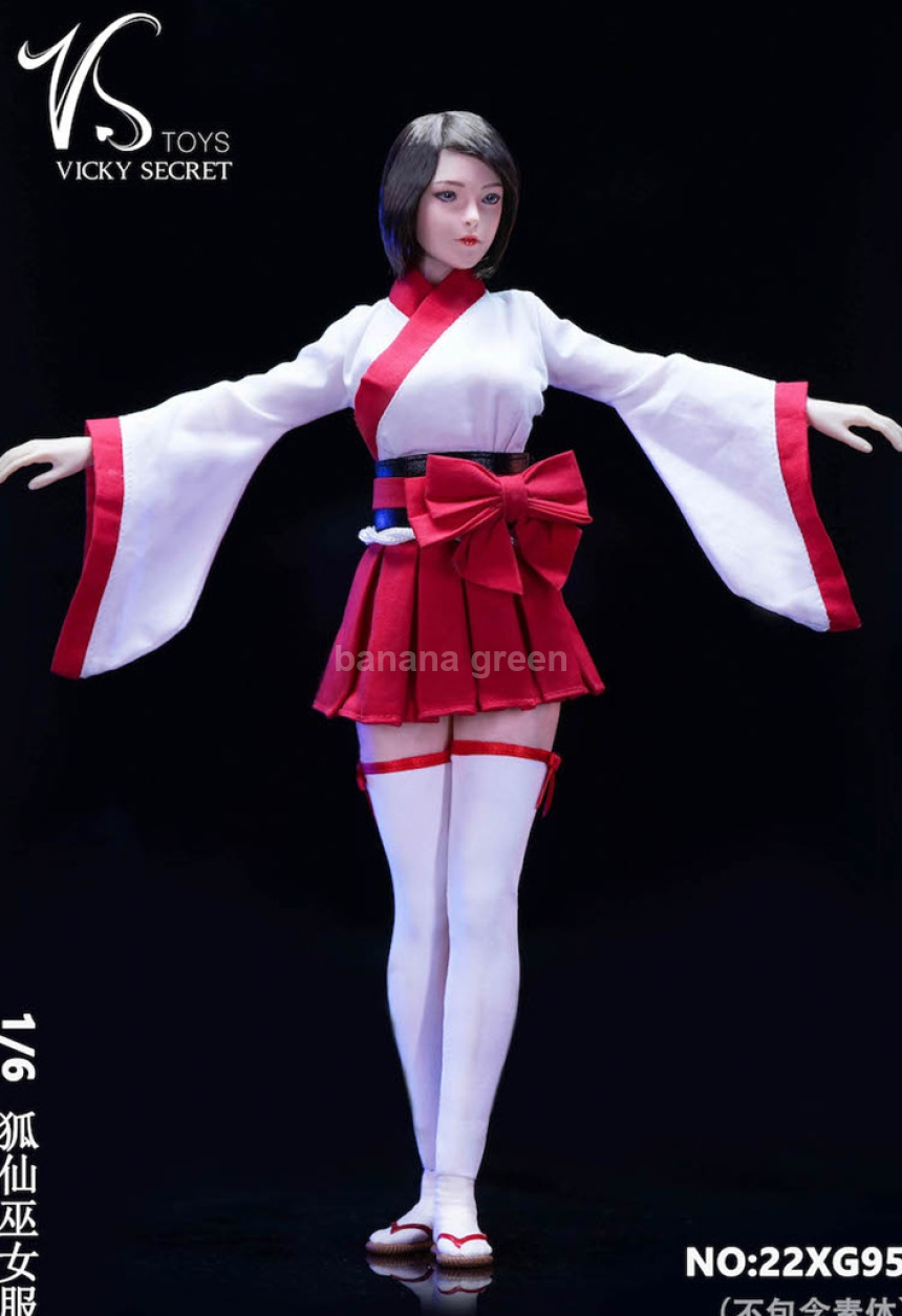 VSTOYS 22XG95 여우 요정 미코여성 1/6 피규어 의상세트