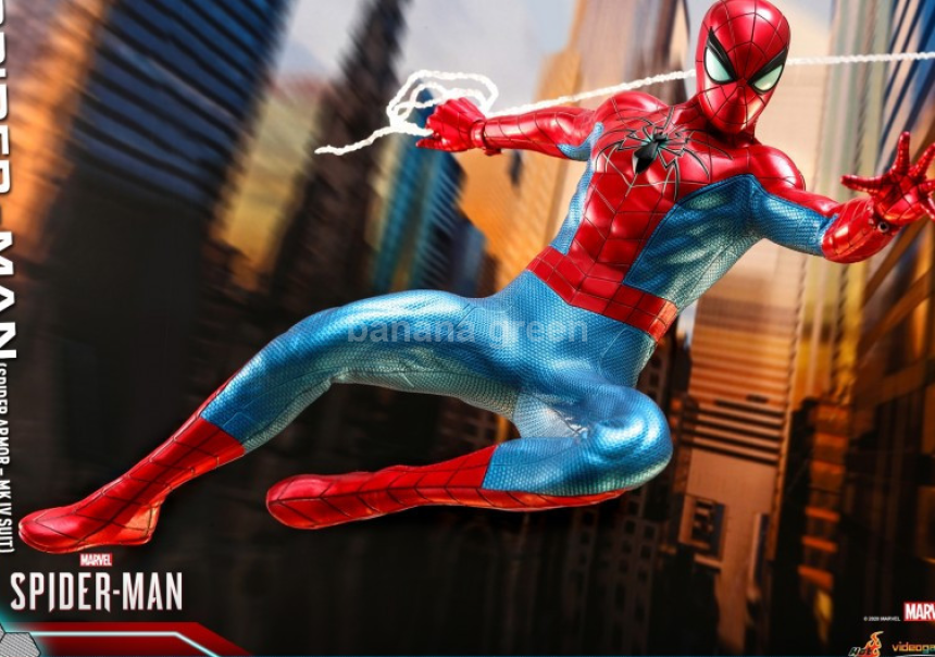 HotToys VGM43 핫토이 마블 스파이더맨 마크4 수트 에디션 1/6 피규어