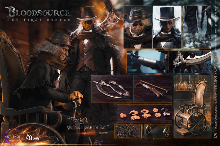 CYYtoys X HatShot HS-10 블러드본 게르만 1/6 피규어