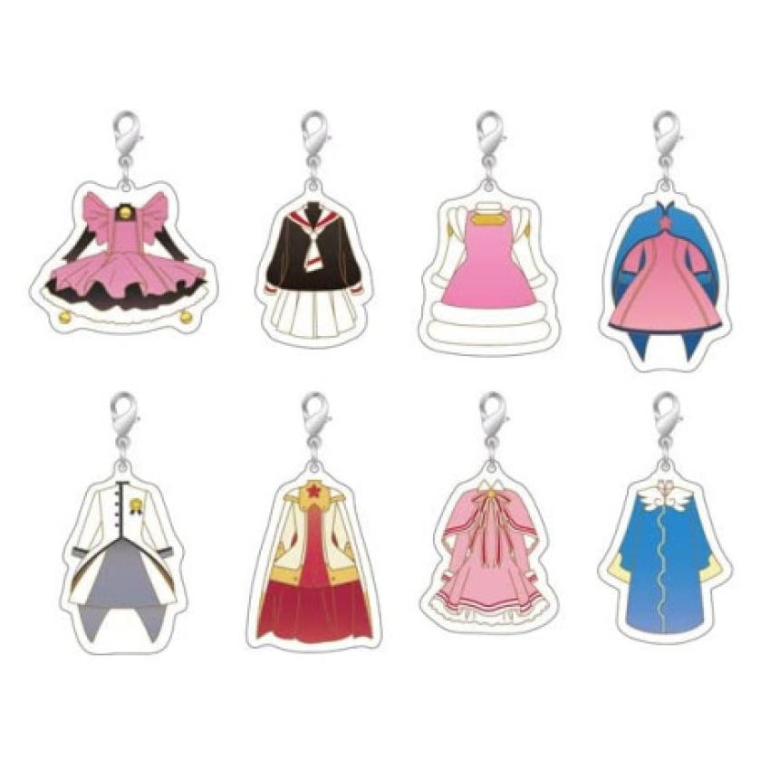 Toshinpack 카드캡터 사쿠라 체리 의상 트레이딩 참 2탄 8개입 박스