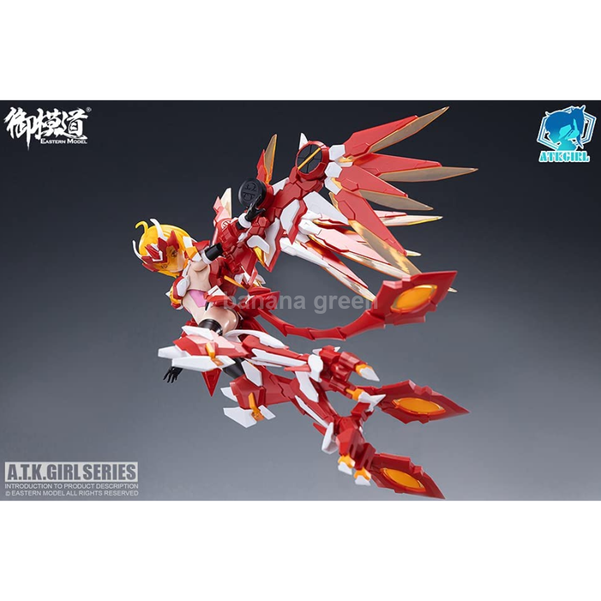 러브 토이즈 미미도 스자쿠 플라스틱 모델 시가미 시리즈 기갑 소녀 ATK 1/12스케일