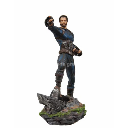 어벤져스 인피니티워 1/10 캡틴아메리카 스테츄