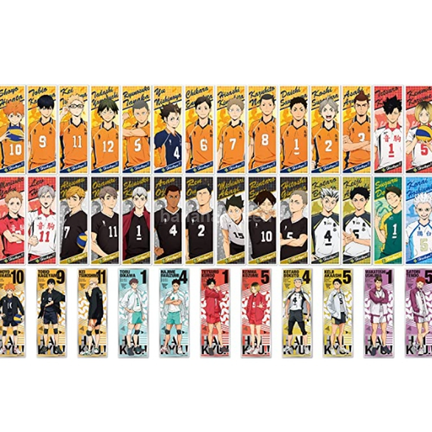 엔스카이 하이큐 TO THE TOP 롱 스티커 BOX 상품