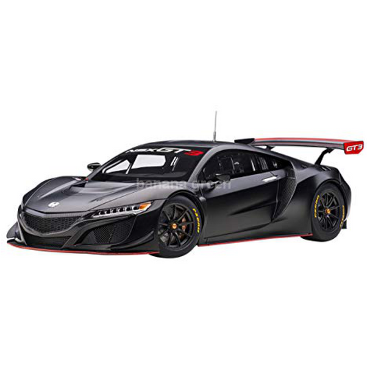 AUTOart 오토아트 1/18 혼다 NSX GT3 2018 매트 블랙 81899