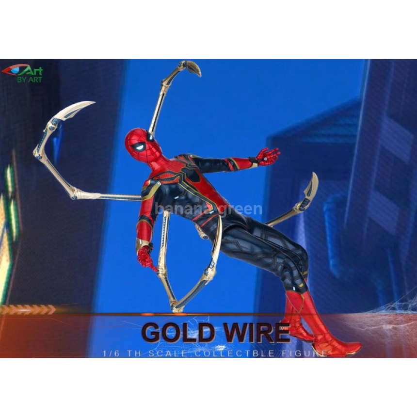 바이아트 BY-ART BY-018 스파이더맨 골드 와이어 1/6