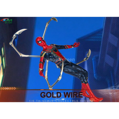 바이아트 BY-ART BY-018 스파이더맨 골드 와이어 1/6