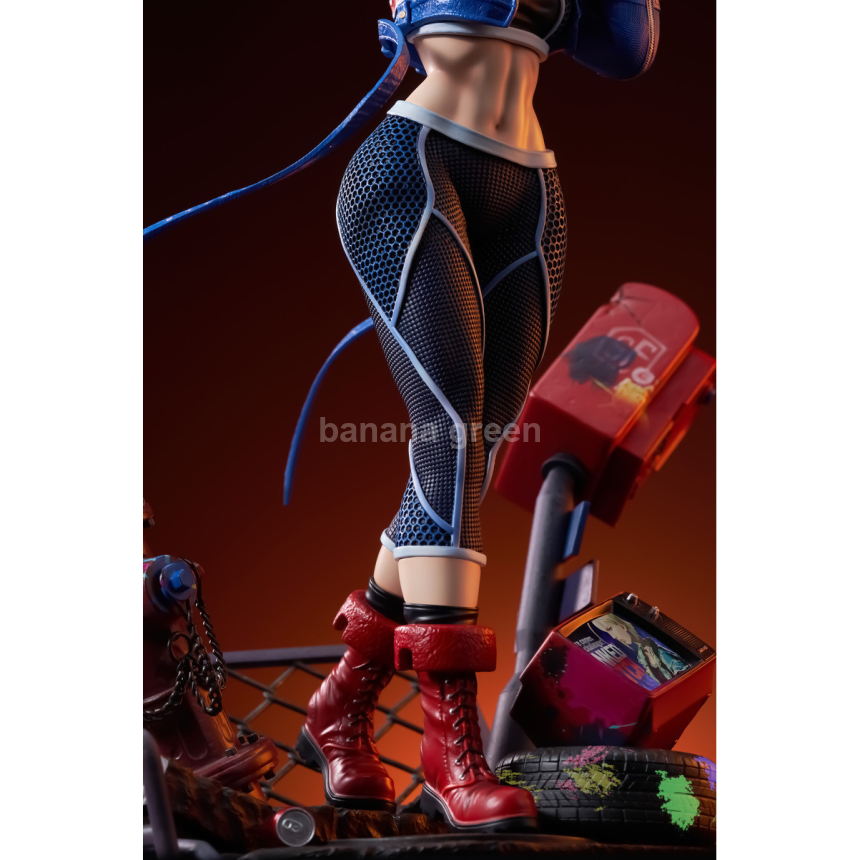 스트리트파이터(SixStars STUDIO) 캐미 화이트 한정판 레진 피규어