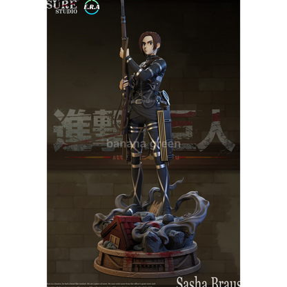 (현물)진격의거인(Era x Sure) 사샤 브라우스 한정판 레진 피규어