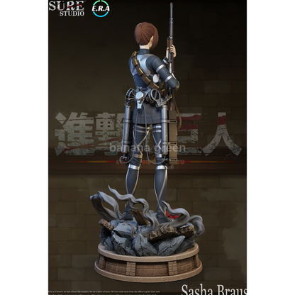 (현물)진격의거인(Era x Sure) 사샤 브라우스 한정판 레진 피규어